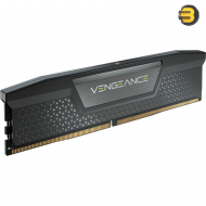 Corsair 16GB (1x16GB) VENGEANCE DDR5 DRAM 5200MHz C40 Memory Kit — Black