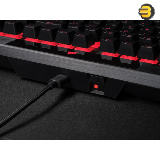 Corsair K70 RGB PRO Mechanical Gaming Keyboard with Polycarbonate Keycaps — CHERRY® MX Red (AR)