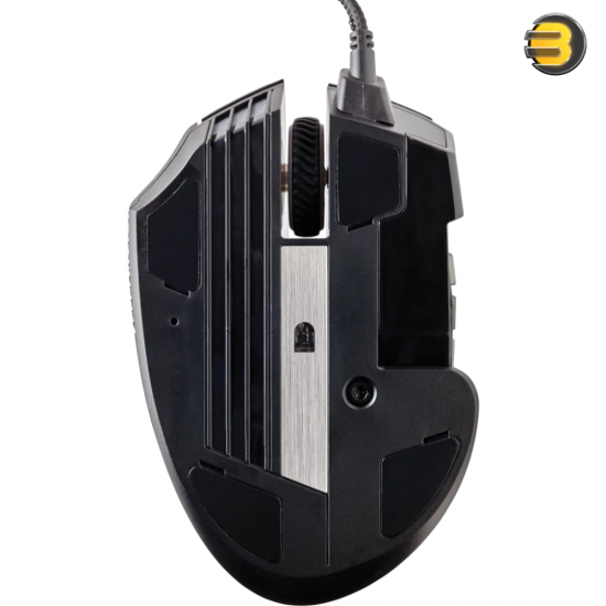 Corsair SCIMITAR RGB ELITE Gaming Mouse For MOBA, MMO - 18,000 DPI - 17 Progammable Buttons - iCUE Compatible - Black