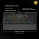 Corsair K70 RGB PRO Mechanical Gaming Keyboard with Polycarbonate Keycaps — CHERRY® MX Red (AR)