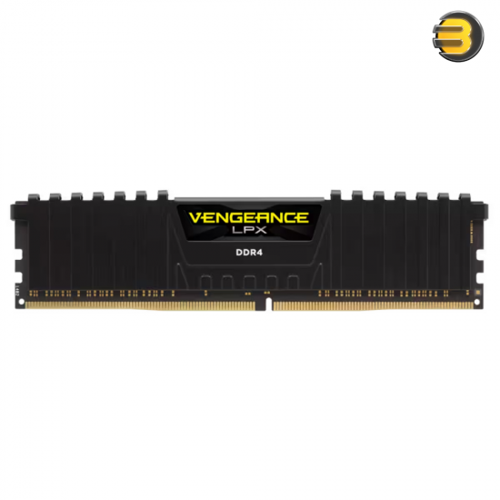 Corsair VENGEANCE LPX 32GB (2 x 16GB) DDR4 3200MHz C16 Memory Kit - Black