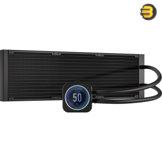 CORSAIR H170i ELITE LCD 420mm 簡易水冷 iCUE H170i ELITE LCD Display Liquid CPU Cooler
