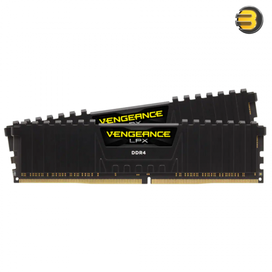 Corsair VENGEANCE LPX 8GB (1 x 8GB) DDR4 3200MHz C16 Memory Kit - Black