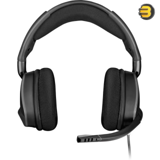 Corsair VOID RGB ELITE USB Connector Circumaural Premium Gaming Headset with 7.1 Surround Sound, Carbon