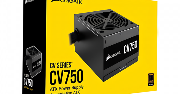 Corsair CV750 750W 80+ Bronze ATX Power Supply