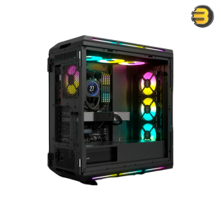 CORSAIR iCUE 5000T RGB PC Case Black