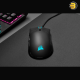 Corsair Sabre RGB PRO Champion Series Gaming Mouse (Ergonomic Shape for Esports and Competitive Play, Ultra-Lightweight 74g, Flexible Paracord Cable, QUICKSTRIKE Buttons with Zero Gap) Black