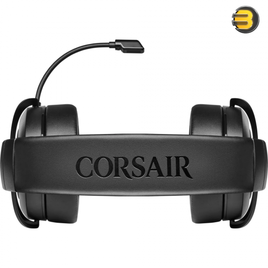 Corsair HS50 Pro — Stereo Gaming Headset - Discord Certified Headphones - Works with PC, Mac, Xbox Series X, Xbox Series S, Xbox One, PS5, PS4, Nintendo Switch, iOS and Android – Carbon