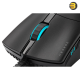 Corsair Sabre RGB PRO Champion Series Gaming Mouse (Ergonomic Shape for Esports and Competitive Play, Ultra-Lightweight 74g, Flexible Paracord Cable, QUICKSTRIKE Buttons with Zero Gap) Black