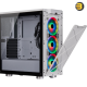 Corsair iCUE 465X RGB Mid-Tower ATX Smart Case — White - CC-9011189-WW