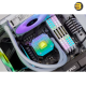 Corsair iCUE H100i ELITE CAPELLIX Liquid CPU Cooler — White
