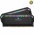 Corsair 32GB (2x16GB) DOMINATOR PLATINUM RGB DDR5 DRAM 5600MT/s CL36 Memory Kit — Black