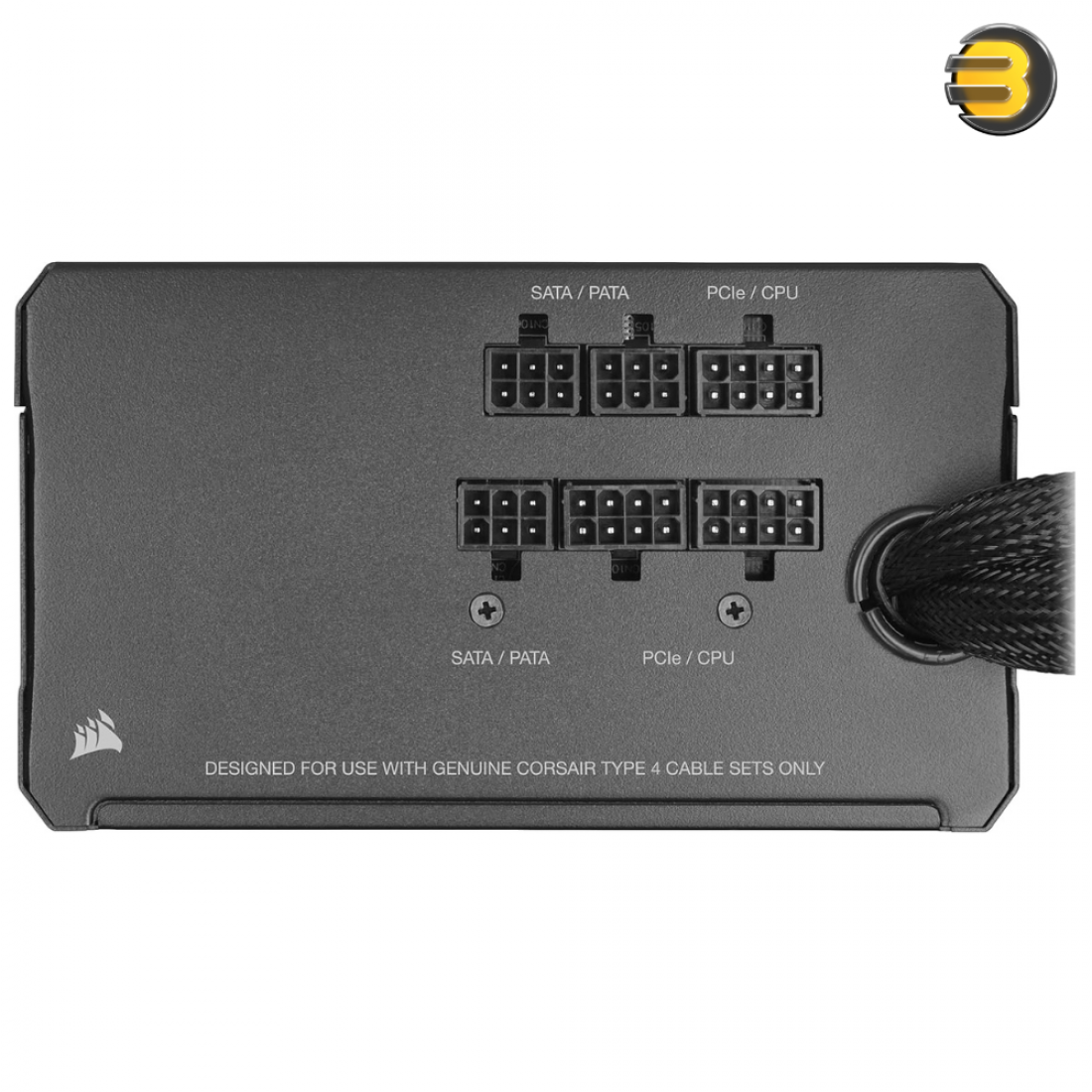 Fonte Corsair TX650M 650W Reais PFC Ativo 80 Plus Gold Semi Modular CP-9020132-WW
