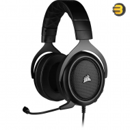 Corsair HS50 Pro — Stereo Gaming Headset - Discord Certified Headphones - Works with PC, Mac, Xbox Series X, Xbox Series S, Xbox One, PS5, PS4, Nintendo Switch, iOS and Android – Carbon