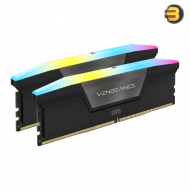 Corsair Vengeance RGB 32GB (2x16GB) DDR5-6000 CL28-36-36-96 1.40V Dual Channel Desktop Memory Kit — Intel XMP 3.0 and AMD EXPO Compatible, Aluminum Heatspreader, RGB Lighting