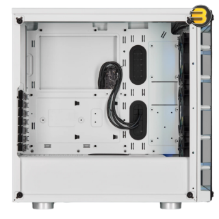 Corsair iCUE 465X RGB Mid-Tower ATX Smart Case — White - CC-9011189-WW Corsair iCUE 465X RGB Mid-Tower ATX Smart Case — White - CC-9011189-WW