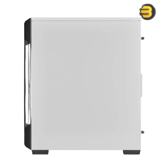 Corsair iCUE 220T RGB Tempered Glass Mid-Tower Smart Case — White - CC-9011191-WW Corsair iCUE 220T RGB Tempered Glass Mid-Tower Smart Case — White - CC-9011191-WW