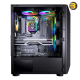 Cougar MX410 Mid Tower Gaming Case + VTC 500 80+ BRONZE — Dual ARGB Front Strips, Acrylic Transparent Side Panel, Supports ATX/Micro ATX/Mini ITX, Up to 165mm CPU Cooler Height, 240mm Water Cooling Radiator Support