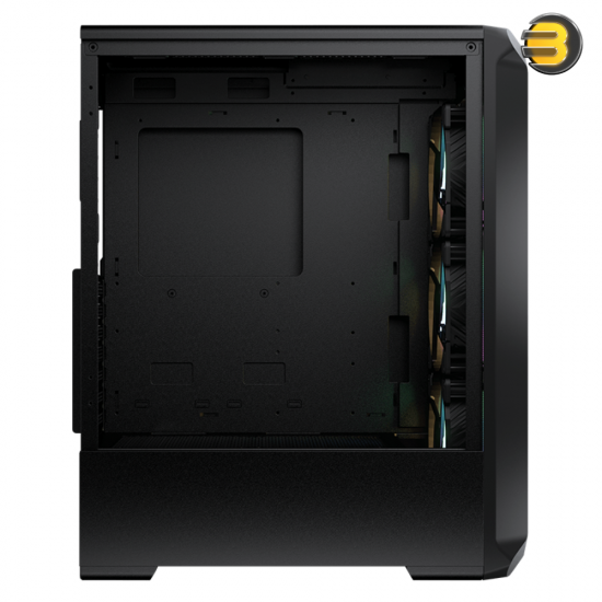 Cougar Archon 2 Mesh RGB Mid Tower Case Black — Tempered Glass Side Panel, Supports Mini ITX/Micro ATX/ATX, Includes 3x 120mm ARGB Fans Pre-installed, USB 3.0 x 2 + USB 2.0 x 1, 7 Expansion Slots Cougar Archon 2 Mesh RGB Mid Tower Case Black — Tempered Glass Side Panel, Supports Mini ITX/Micro ATX/ATX, Includes 3x 120mm ARGB Fans Pre-installed, USB 3.0 x 2 + USB 2.0 x 1, 7 Expansion Slots