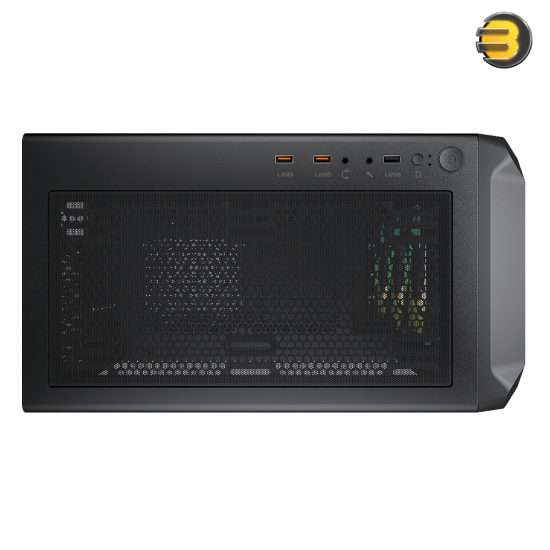 Cougar Archon 2 Mesh RGB Mid Tower Case Black — Tempered Glass Side Panel, Supports Mini ITX/Micro ATX/ATX, Includes 3x 120mm ARGB Fans Pre-installed, USB 3.0 x 2 + USB 2.0 x 1, 7 Expansion Slots Cougar Archon 2 Mesh RGB Mid Tower Case Black — Tempered Glass Side Panel, Supports Mini ITX/Micro ATX/ATX, Includes 3x 120mm ARGB Fans Pre-installed, USB 3.0 x 2 + USB 2.0 x 1, 7 Expansion Slots