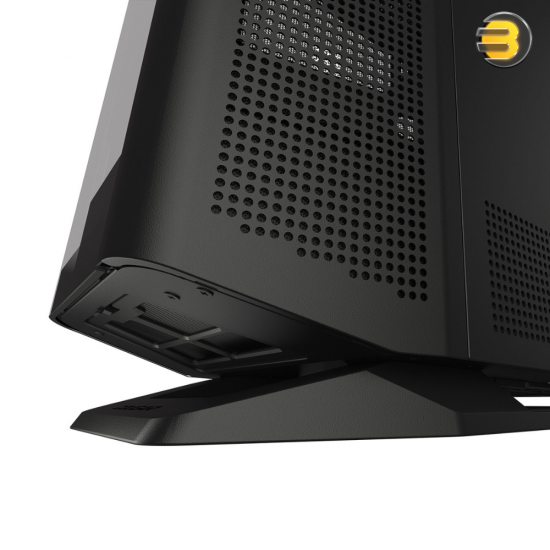 Cougar FV270 Mid Tower Gaming Case – Mini ITX/Micro ATX/ATX/CEB/E‑ATX; Type‑C I/O; Vertical GPU; Up to 9 Fans (ARGB); Water Cooling; Max GPU 450mm, CPU 180mm, PSU 250mm — Black