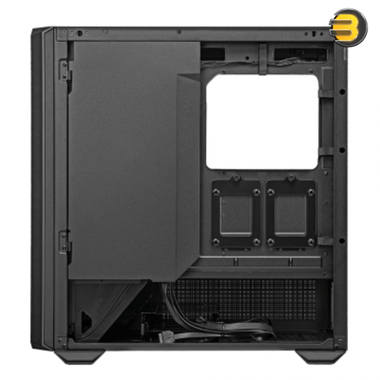 Cougar MX600 RGB Full Tower Gaming Case — Tempered Glass Side Panel, E-ATX Support, 3x 140mm ARGB Fans Pre-Installed, USB-C, Vertical GPU Mount, Black