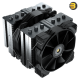 Cougar FORZA 135 Superior Dual Tower Air Cooler with 7 Heat Pipes paired with 2 High-performance Fans
