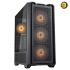 Cougar MX600 RGB Full Tower Gaming Case — Tempered Glass Side Panel, E-ATX Support, 3x 140mm ARGB Fans Pre-Installed, USB-C, Vertical GPU Mount, Black