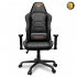 COUGAR Armor Air Gaming Chair with Innovative Dual Design Breathable PVC Leather 2 Direction Adjustable Armrest Class 4 Gas Lift Cylinder 120kg Weight Limit Black-Orange CG-CHAIR-ARMOR-AIR-ORG
