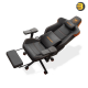 Cougar ARMOR EVO M Gaming Chair — Breathable PVC Leather, 5D Adjustable Armrest, Lumbar Cushion, Full Steel Frame, Class 4 Gas Lift Cylinder Up To 160Kg Capacity, Black/Orange| 3MEVMORB.0001