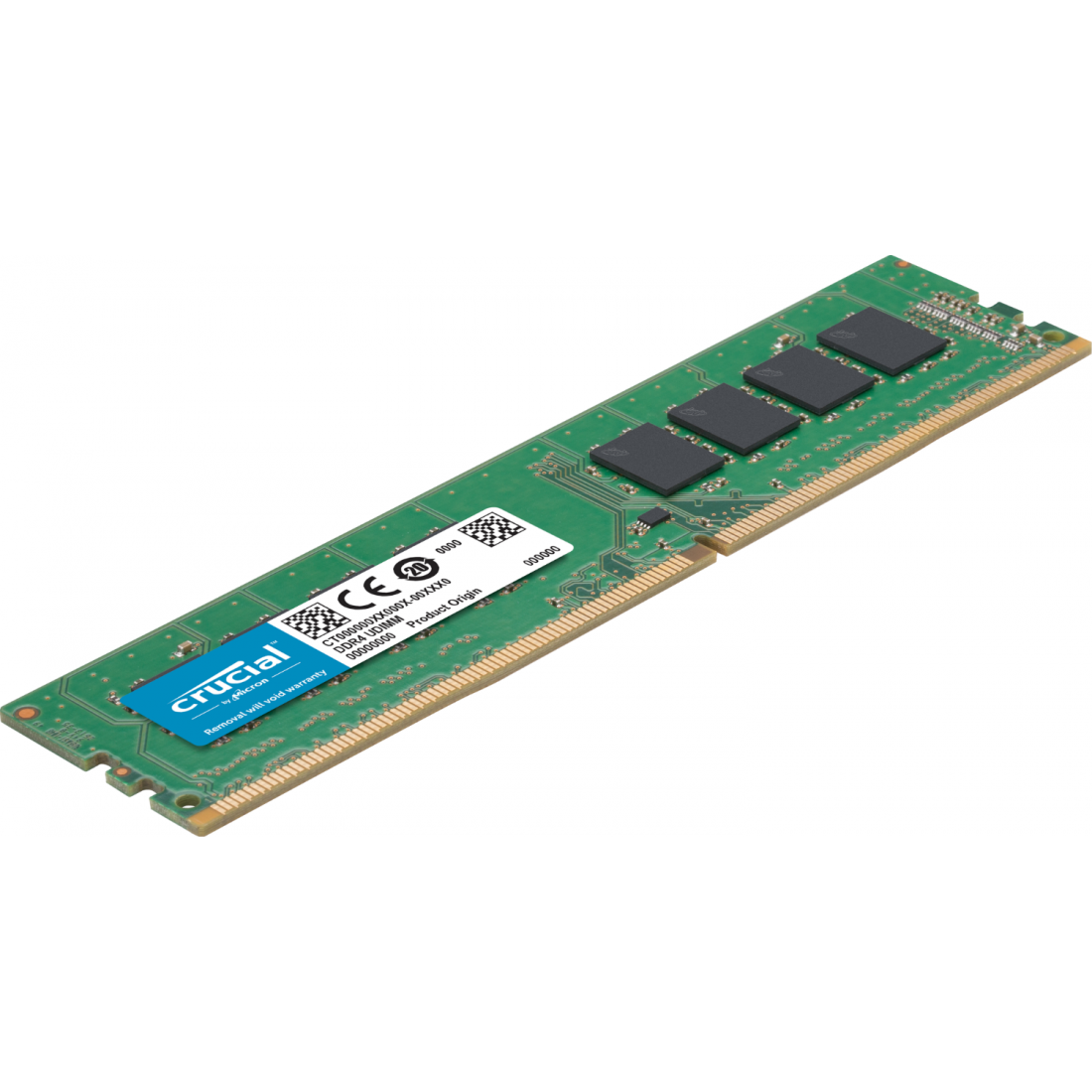Crucial CT16G4DFRA32A RAM, 16GB DDR4, 3200MHz, UDIMM - CT8G4DFRA32A