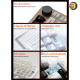 DAREU A75 HE Wired Aluminum Gaming Keyboard Black - Magnetic Switches, 8000Hz Polling Rate, 0.02mm Actuation, 0.2ms Low Latency, 220-Grit Aluminum Cover, Ultra-Fast Response, Premium Build for Competitive Gaming