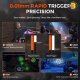 DAREU COOL60 Wired 8K Magnetic Gaming Keyboard - 0.01mm RT Accuracy, Ultra-Fast Response, Hot-Swappable Magnetic Switches, Compact 60% Layout, RGB Backlight, Professional Esports Performance Keyboard