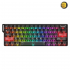 DAREU COOL60 Wired 8K Magnetic Gaming Keyboard - 0.01mm RT Accuracy, Ultra-Fast Response, Hot-Swappable Magnetic Switches, Compact 60% Layout, RGB Backlight, Professional Esports Performance Keyboard