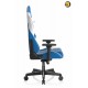 DXRacer GLADIATOR G-Series Gaming Chair - Blue/White