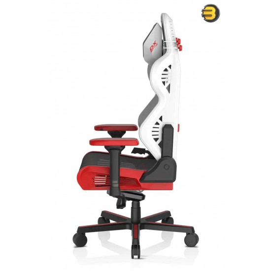 DXRacer Air Mesh Gaming Chair Modular Design Ultra-Breathable - White & Red
