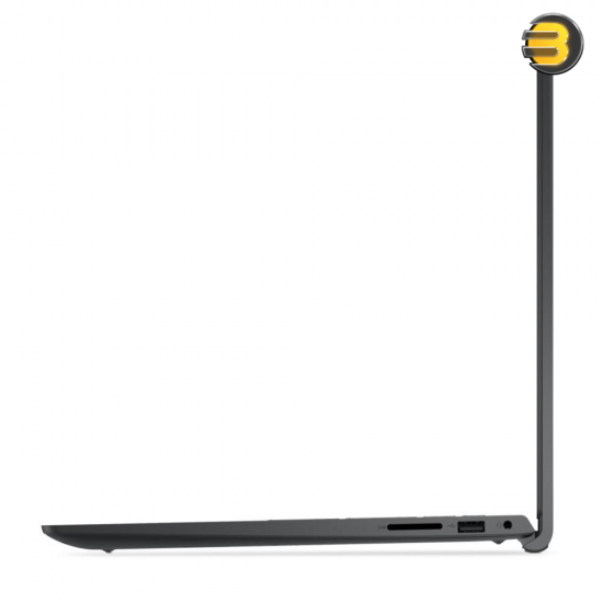Dell Pro 15 Essential PV15250 15.6 inch FHD 120Hz business laptop in Carbon Black with Intel Core i7-1335U, 8GB DDR5, 512GB SSD and FHD 1080p webcam