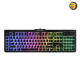 EVGA Z12 RGB Gaming Keyboard, RGB Backlit LED, 5 Programmable Macro Keys, Dedicated Media Keys, Water Resistant, 834-W0-12US-KR