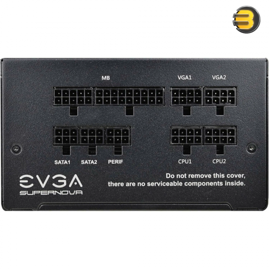 EVGA 750 GT Supernova 750W 80+ Gold - Full Modular — 220-GT-0750-Y2