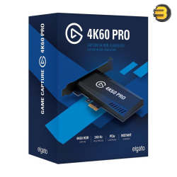 Elgato Game Capture 4K60 Pro MK.2 — 4K60 HDR10 Capture and Passthrough, PCIe Capture Card, Superior Low Latency Technology