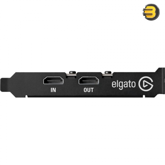 Elgato Game Capture 4K60 Pro MK.2 — 4K60 HDR10 Capture and Passthrough, PCIe Capture Card, Superior Low Latency Technology