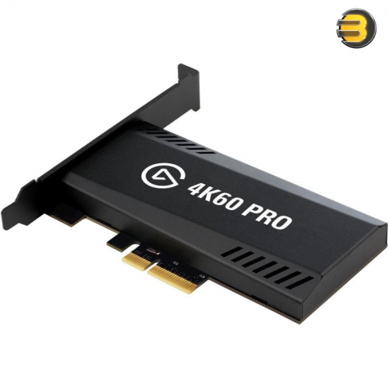 Elgato Game Capture 4K60 Pro MK.2 — 4K60 HDR10 Capture and Passthrough, PCIe Capture Card, Superior Low Latency Technology
