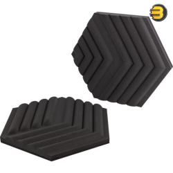 Elgato Wave Panels Extension Set — 2 acoustic treatment panels, dual density foam, proprietary EasyClick frames, modular design, easy setup and removal