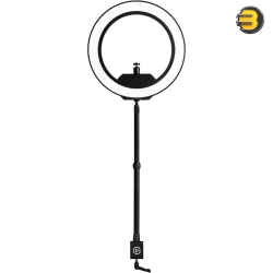 Elgato Ring Light — Premium 2500 lumens Light with desk clamp and ball mount for Streaming, TikTok, Instagram, Home Office, Temperature and Brightness app-adjustable on Mac, PC, iOS, Android
