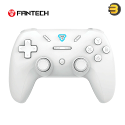 Fantech WGP12S Revolver III Gaming Controller – Hall-Effect, 1000Hz & 22 Buttons (Arctic White)