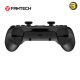Fantech WGP12S Revolver III Stealth Black gaming controller with Hall-Effect thumbsticks and triggers, 1000Hz polling rate, and 12 macro buttons