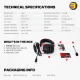 Fantech Cruize HG31 7.1 Gaming Headset – 53mm Drivers, USB-A Wired, Over-Ear, Omnidirectional Mic, 2.1m Braided Cable