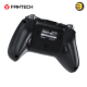 Fantech WGP18 ZENITH PRO Stealth Black tri-mode gaming controller with Hall-Effect sticks, mechanical switches, 14 macro keys, RGB lighting and 6-axis gyroscope