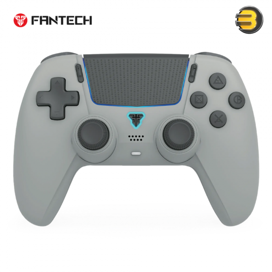 Fantech WGP16 NOVA II Space Grey dual-mode gaming controller with Bluetooth 5.3, USB Type-C, 12 macro buttons, 3-level turbo and cloud gaming optimization