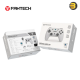 Fantech WGP12S Revolver III grey tri-mode gaming controller with Hall-Effect joysticks, 22 action buttons, 1000Hz polling rate and USB Type-C connectivity